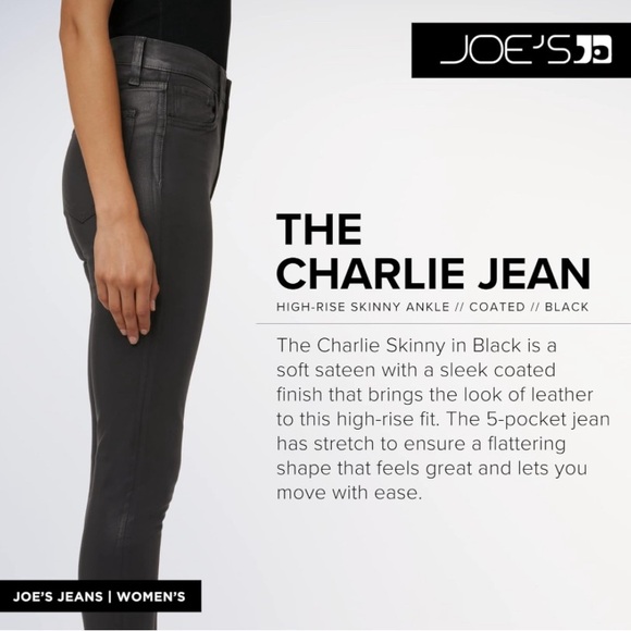 Joe's Women's The Charlie High Rise Skinny Ankle Jean - Picture 3 of 5